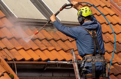 Démoussage et hydrofuge de toiture à Drenne